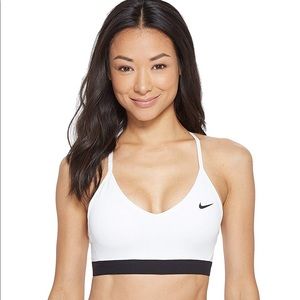 NWT Nike Indy Sports Bra Small S Black & White